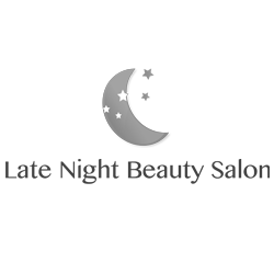 Late Night Beauty Salon Logo